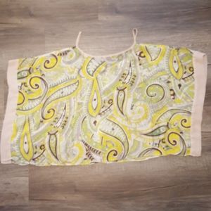 Jennifer Lopez square blouse